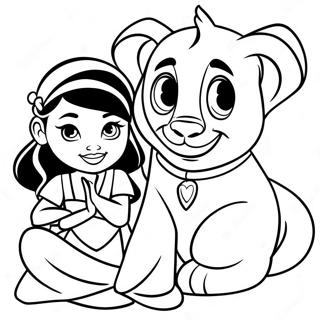 Pagina Para Colorear De Jasmine Y Rajah 128738-62070