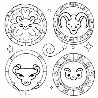 Pagina Para Colorear De Signos Del Zodiaco 128843-62154