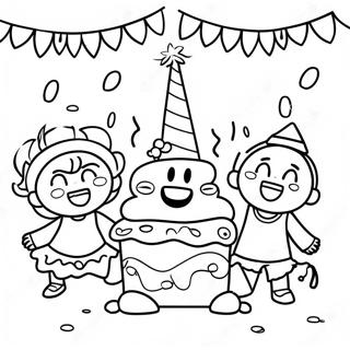 Alegría Páginas para colorear