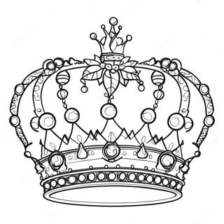 Pagina Para Colorear De Corona Majestuosa 129148-62395