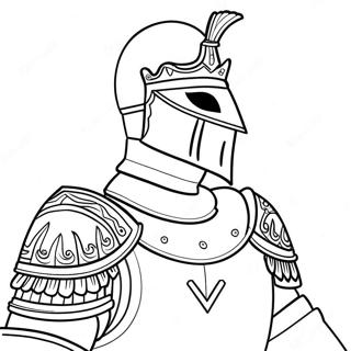 Pagina Para Colorear De Caballero Real 129151-62407