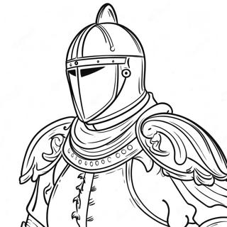 Pagina Para Colorear De Caballero Real 129151-62408