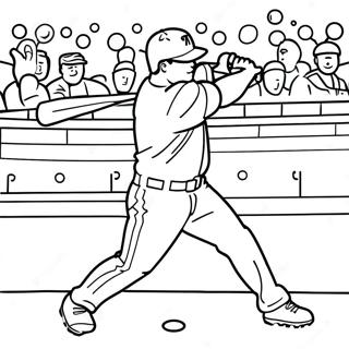 Mike Trout Páginas para colorear