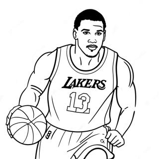 Pagina Para Colorear De Los Lakers 129377-62572