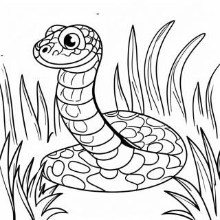 Serpiente Páginas Para Colorear