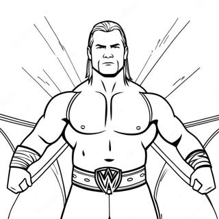 Pagina Para Colorear De La Wwe 129427-62612