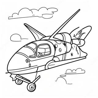 Pagina Para Colorear De La Aventura Fantastica Del Cuarto Ala 129609-62757