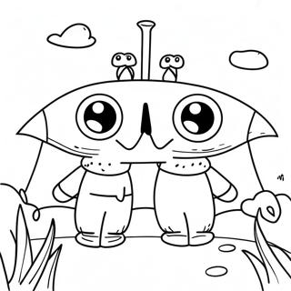 Pagina Para Colorear De Personas Pequenas Aventureras 130715-63620