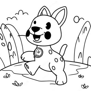 Pagina Para Colorear De La Emocionante Aventura Ve Perro Ve 130842-63715
