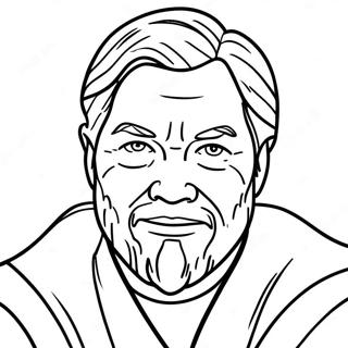 Obi Wan Kenobi Para Colorear 131048-63871