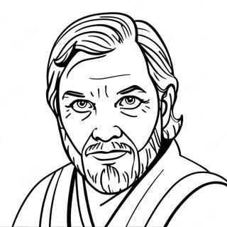 Obi Wan Kenobi Para Colorear 131048-63872