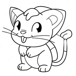 Pagina Para Colorear De Meowth Pokemon 131203-63986