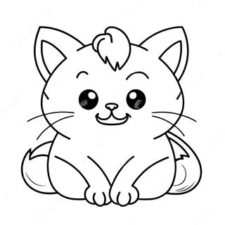 Pagina Para Colorear Del Gato Monstruo Dormilon 132003-64612