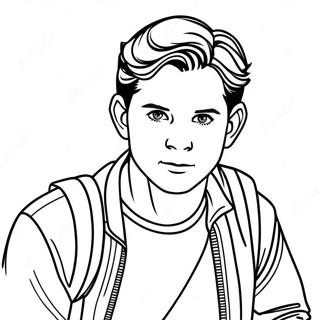 Tom Holland Páginas Para Colorear