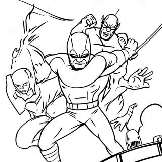 Daredevil Páginas para colorear