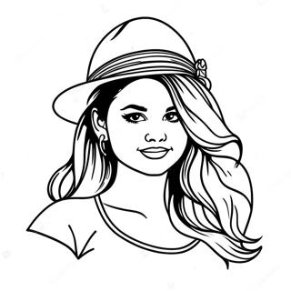 Pagina Para Colorear De Selena Gomez Con Amigos 132437-64954