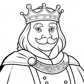 Pagina Para Colorear Del Rey Encantador 132670-65143