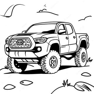 Pagina Para Colorear De Toyota Tacoma Off Road 132745-65191