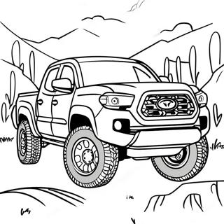 Pagina Para Colorear De Aventura De Toyota Tacoma 132746-65193