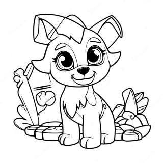 Animal Jam Páginas Para Colorear