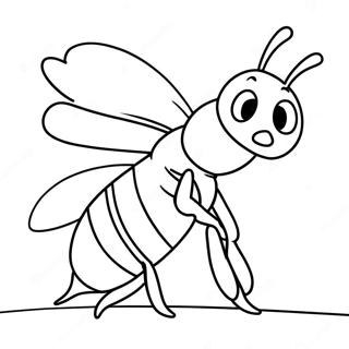 Película De Abejas Páginas Para Colorear