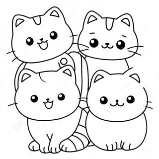 Pagina Para Colorear De Gatos Kawaii 133438-65723