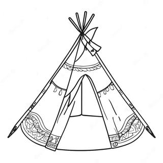 Pagina Para Colorear De Un Teepee 133698-65922