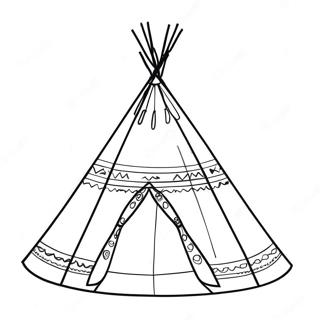 Pagina Para Colorear De Un Teepee 133698-65923