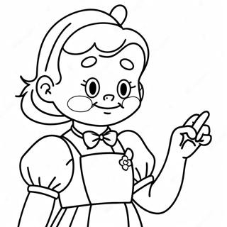 Chicas Doradas Páginas para colorear