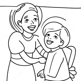 Pagina Para Colorear De Mama E Hijo Juguetones 134113-66251