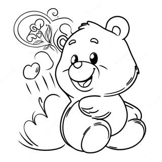 Pagina Para Colorear De Los Ositos Carinositos Vintage 134188-66307