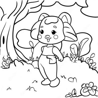 Pagina Para Colorear De Los Personajes Coloridos De Garten Of Ban Ban 4 134314-66406