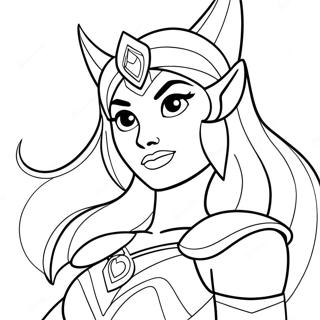 Pagina Para Colorear De She Ra 134595-66622