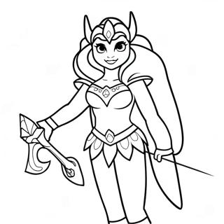 Pagina Para Colorear De She Ra 134595-66623