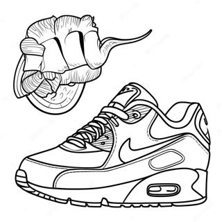 Air Max Páginas Para Colorear