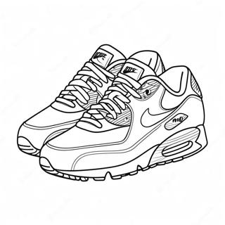 Pagina Para Colorear De Zapatillas Air Max 134673-66683