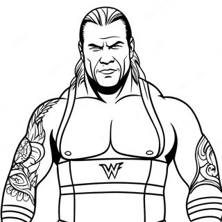 Pagina Para Colorear De Wwe 134699-66702