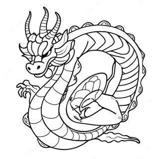 Shenron Páginas Para Colorear