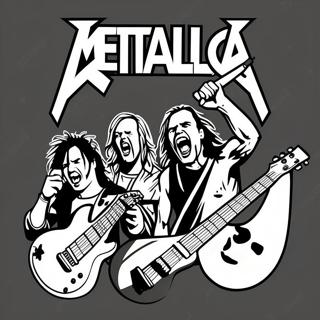 Pagina Para Colorear De Metallica 134879-66843