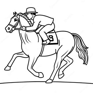 Pagina Para Colorear De Caballo Del Derby De Kentucky 135293-67178