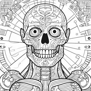 Pagina Para Colorear De Anatomia Intrincada 136110-67817