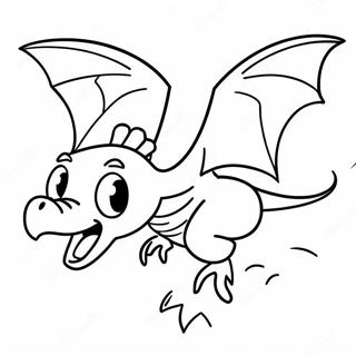 Pagina Para Colorear De Ridley Volando De Manera Amenazante 136517-68134