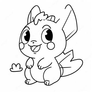 Chibi Pokémon Páginas Para Colorear