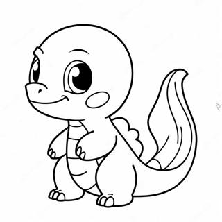 Pagina Para Colorear De Chibi Charmander Adorable 136722-68291