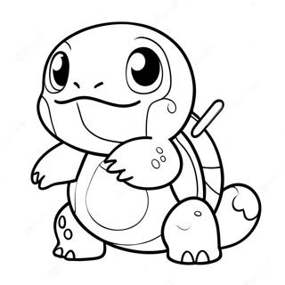 Pagina Para Colorear De Chibi Squirtle Divertido 136724-68447