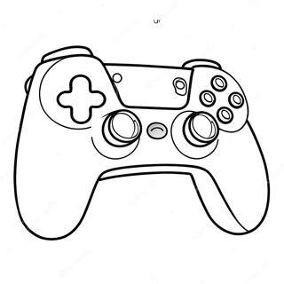 Pagina Para Colorear De Un Control De Ps5 De Dibujos Animados 136879-68565