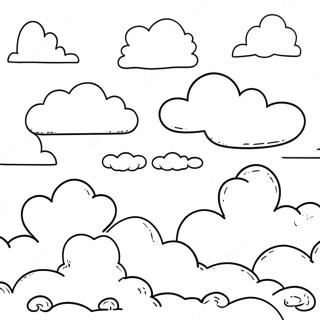 Pagina Para Colorear De Nubes De Chenilla Suave 137006-68666