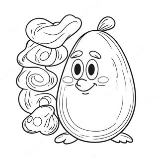 Pagina Para Colorear De Huevos Verdes Y Jamon De Dr Seuss 13703-2992