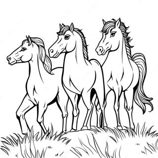 Pagina Para Colorear De Potros Majestuosos 137054-68694