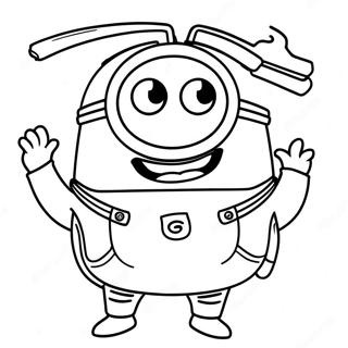 Pagina Para Colorear De Diversion De Minions 137080 68716